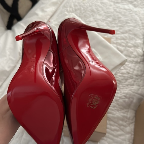 Christian Louboutin So Kate 120 patent leather red pump - Picture 9 of 11